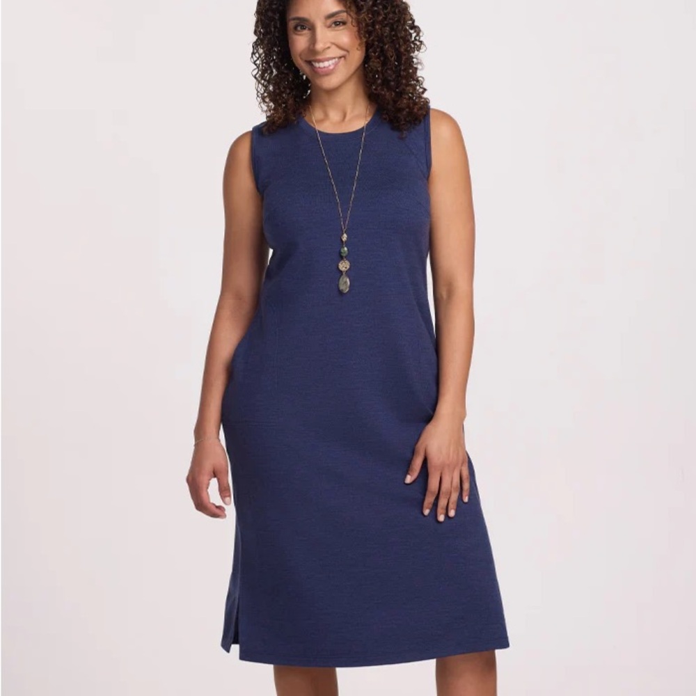 Woolx Cassie dress in Twilight storm- medium NWT